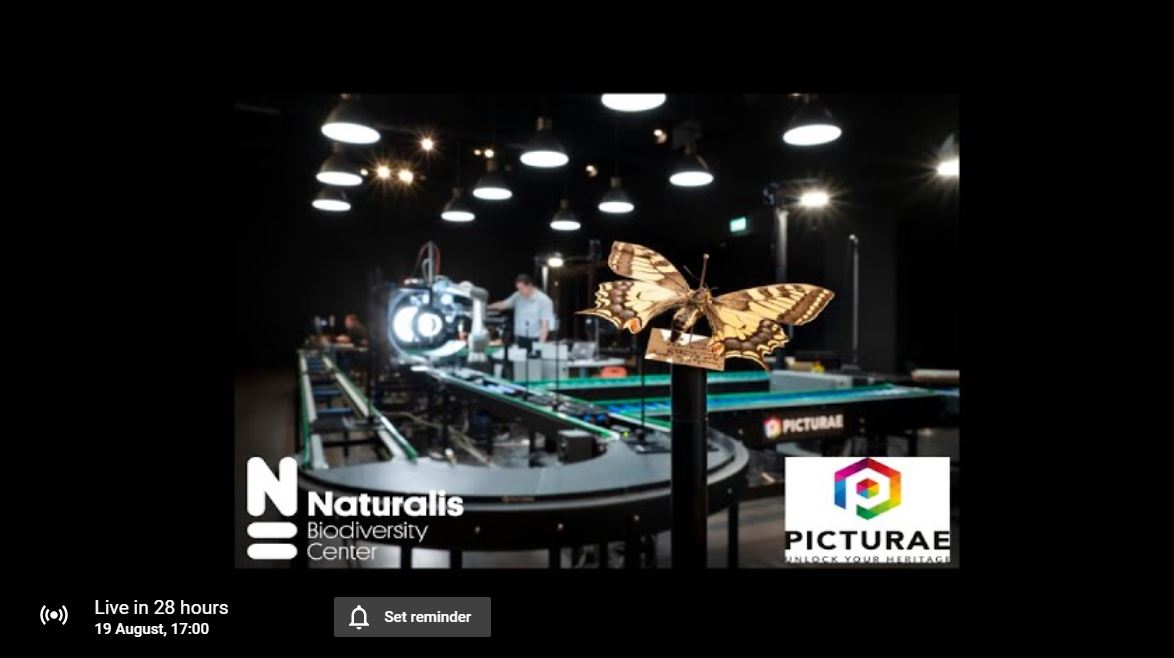 Visual Live youtube naturalis picturae digitaliseren